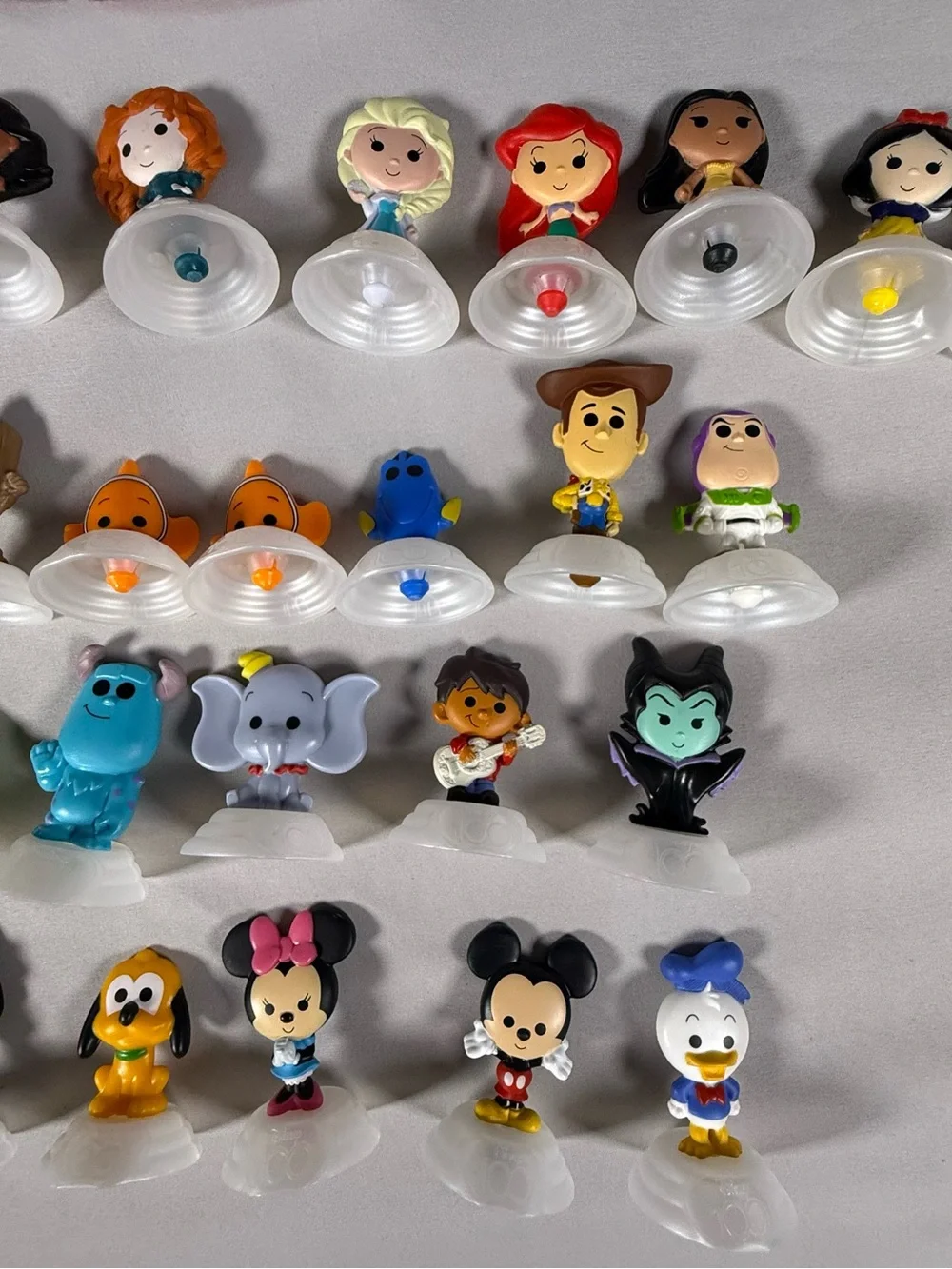 McDonald's Disney 100 Years of Wonder Mini Figure Lot of 34 +2dupes+2 Boxes 2023
